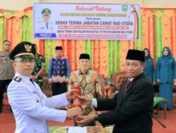 Sertijab Camat Rao Utara, Bupati Sabar AS : Camat agar menetap di kecamatan