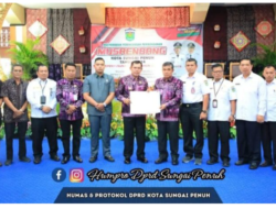 Walikota Ahmadi Zubir Membuka Musrenbang Kota Sungai Penuh Tahun 2024