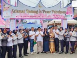 Pj Wako Jasman, Pasar Pabukoan Ruang UMKM Tetap Produktif