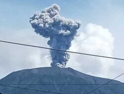 Gunung Marapi Erupsi Lagi, Warga Diimbau Tingkatkan Kewaspadaan