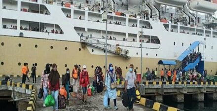 Ilustrasi kapal PT Pelayaran Nasional Indonesia atau Pelni.