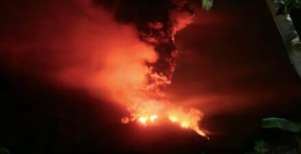 PVMBG, Gunung Ruang dalam Kondisi Siaga