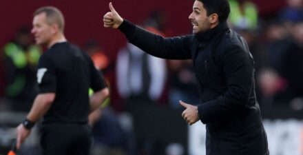 Kemenangan Telak Arsenal atas Brighton, Senyum Puas Mikel Arteta