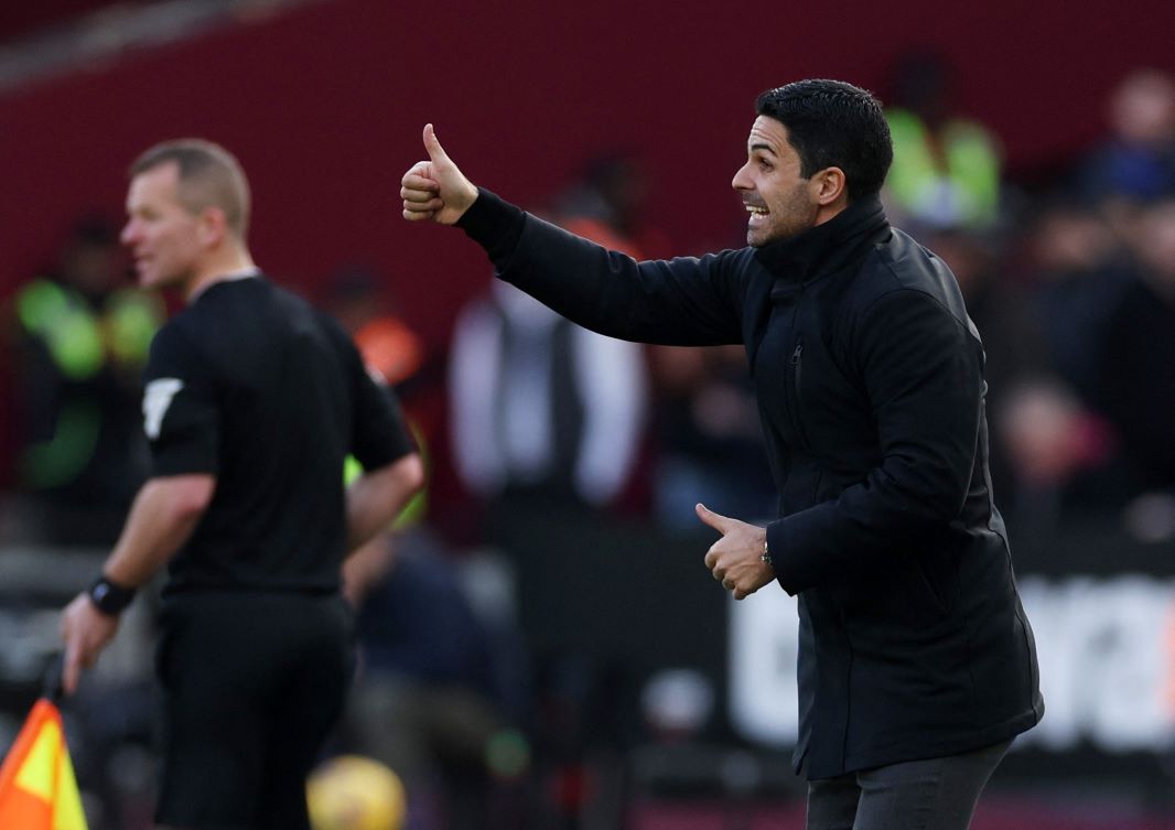 Pelatih Arsenal, Mikel Arteta.