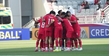 Timnas Indonesia U-23 selangkah lagi lolos perempatfinal Piala Asia U-23 2024.