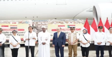 Bantuan Kemanusiaan Rp30 Miliar dari Indonesia Tiba di Mesir dan Sudan