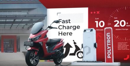 POLYTRON Perluas Jaringan Stasiun Pengisian Cepat untuk Motor Listrik.