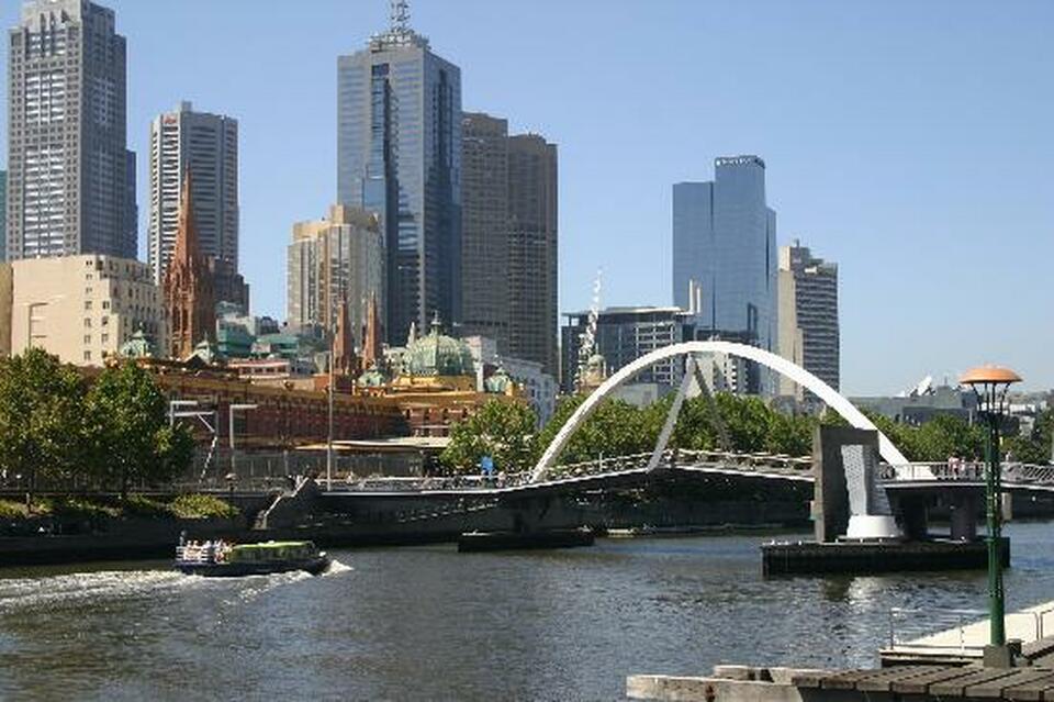 Kota Melbourne di Australia.
