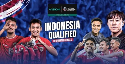 Saksikan Timnas Indonesia U-23 vs Timnas Qatar U-23 di Piala Asia U-23 2024 secara live streaming di Vision+.