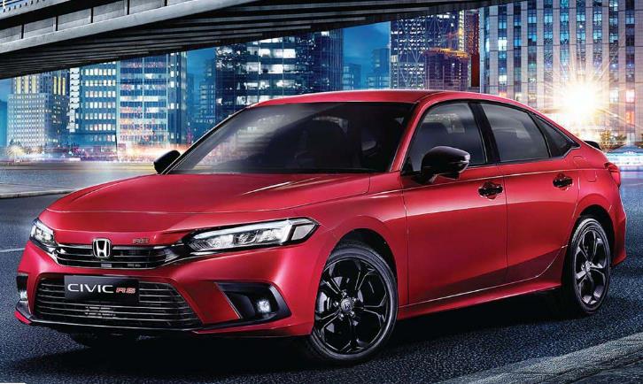 Mobil Honda Civic Turbo.