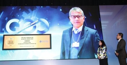 Dirut BRI sabet The Best CEO in Digital Brand.