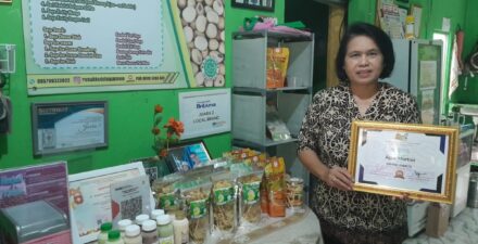 Agus Murtini memulai usaha susu kedelai saat pandemi Covid-19.