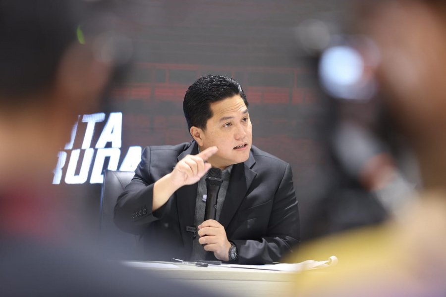 Ketum PSSI, Erick Thohir.