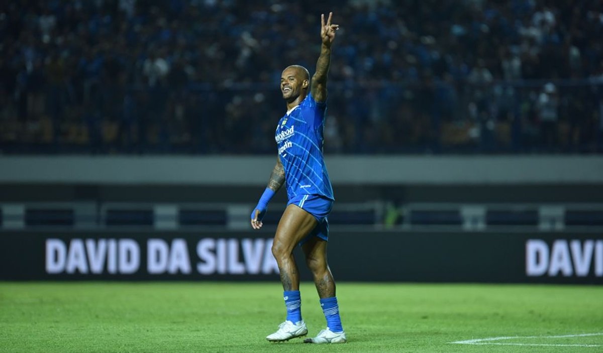 David da Silva kala membela Persib Bandung.
