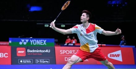 Tunggal putra asal China, Shi Yuqi.