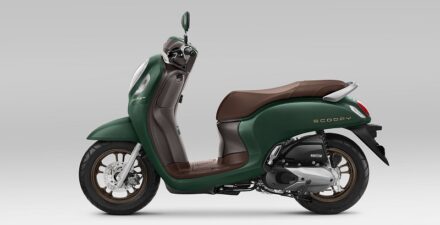 Ilustrasi segini pajak motor Scoppy.
