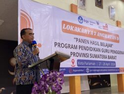Kadisdikpora Kanderi Apresiasi PPGP Angkatan 9 Kota Pariaman Gelar Lokakarya dan Tampilkan Panen Hasil Belajar