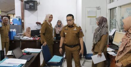 Pj Wako Jasman Lakukan Sidak Ke Sejumlah OPD