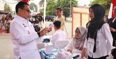 Simulasi Pemilu 2024, Pj. Wali Kota Terus Ingatkan Agar ASN Jaga Netralitas