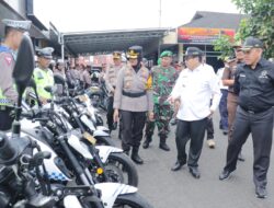 Pj Wako Jasman Hadiri Apel Pasukan Operasi Ketupat Singgalang 2024