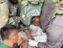 Pengobatan Gratis Pos J2 Satgas Yonif 509 Kostrad