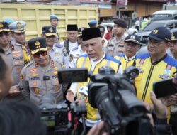 Gubernur Mahyeldi Minta Seluruh Pihak Bersinergi dan Merespons Cepat Kejadian Bencana Lahar Dingin di Agam dan Tanah Datar