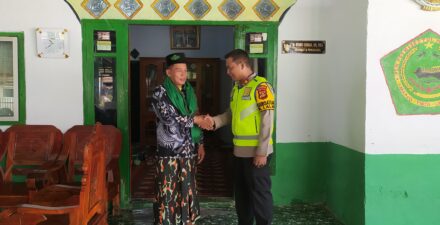 Suasana Lebaran, Polsek Lalan Laksanakan Giat Polisi Sanjo