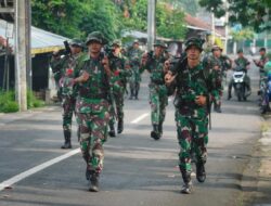 Lari Lintas Medan Prajurit Yonarmed 11/GG/2/2 Kostrad, Ini Tujuannya!