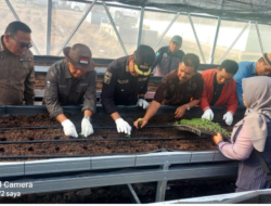 Pj Bupati Kerinci, Asraf Meresmikan Bangunan Smart Green House (SGH) di Kayu Aro