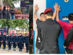 Rutan Batusangkar Gelar Apel 3 + 1 Kunci Pemasyarakatan, Berantas Halinar Dengan Razia Gabungan Bersama APH