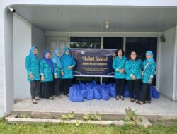 Peduli Warga Kurang Mampu, Iwabri Rantauprapat Bagikan Sembako