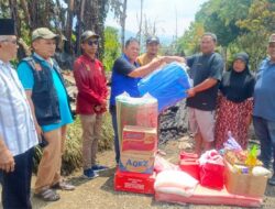 Dinsos Agam Salurkan Bantuan Tanggap Darurat Bagi Korban Kebakaran