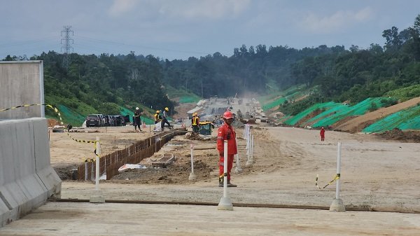 Jalan Tol di IKN.