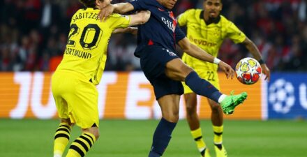 Pertarungan Sengit, PSG dan Borussia Dortmund Berimbang 0-0 di Parc des Princes