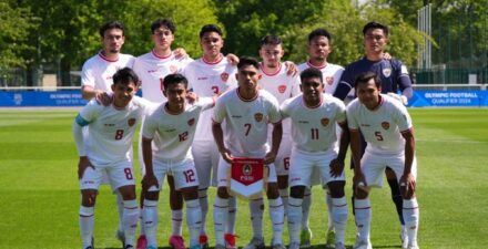 Para pemain Timnas Indonesia U-23 kala berlaga.