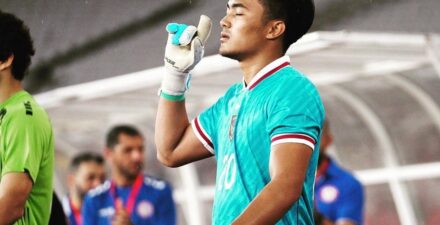 Kiper Timnas Indonesia U-23, Ernando Ari.