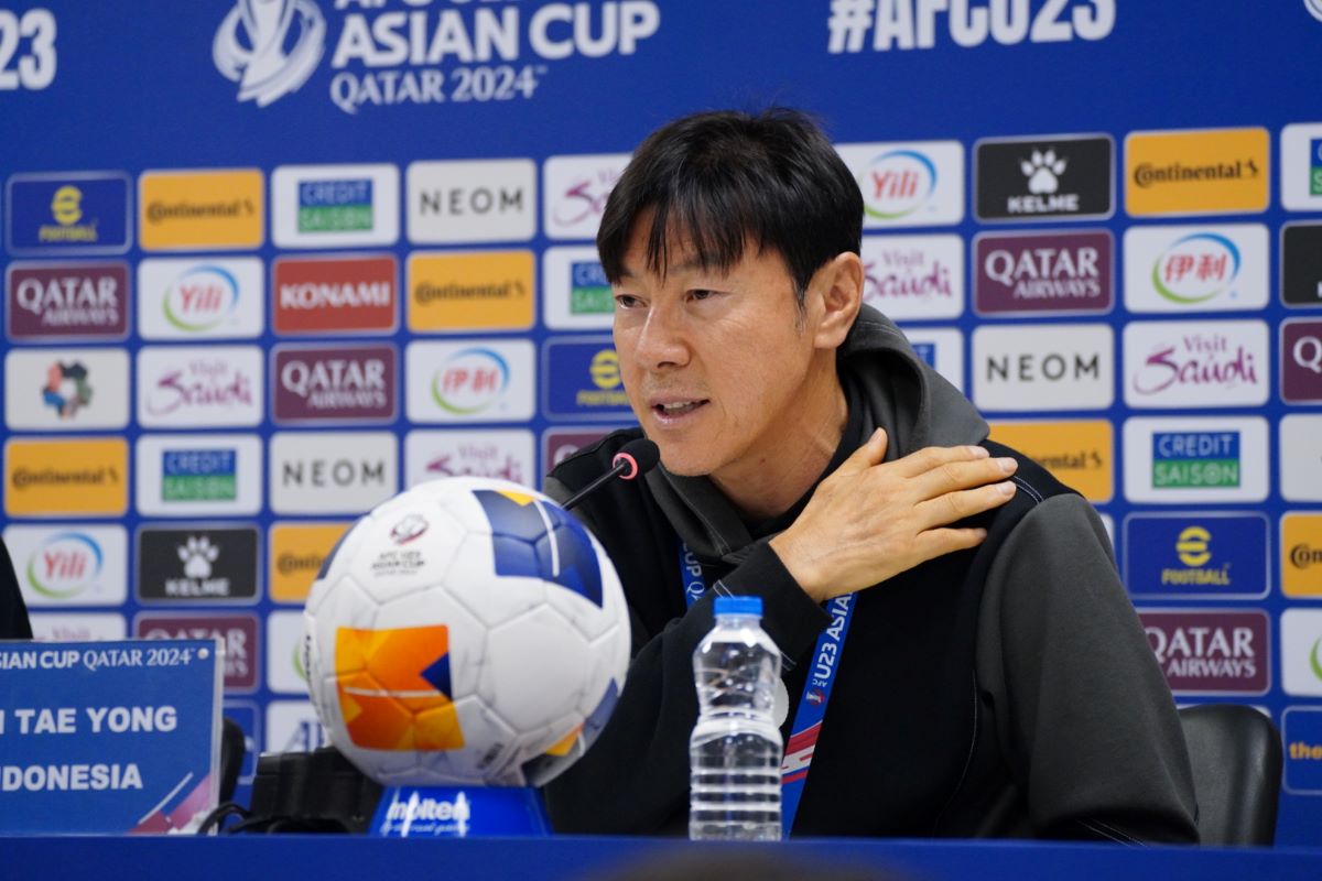 Pelatih Timnas Indonesia U-23, Shin Tae-yong.