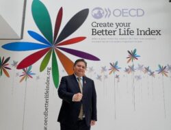 Menko Perekonomian Airlangga Hartarto Berbicara di Pertemuan Tingkat Menteri OECD tentang Aksi Solusi Global