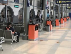 KAI Daop 1 Jakarta Mulai Proyek Pemasangan Eskalator di Stasiun Pasar Senen