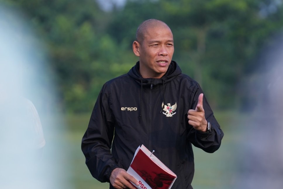 Pelatih Timnas Indonesia U-16, Nova Arianto.