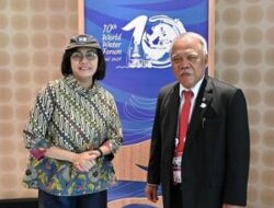 Sri Mulyani Hadiri World Water Forum di Bali, Bertemu Basuki Hadimuljono