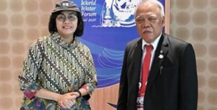 Sri Mulyani Hadiri World Water Forum di Bali, Bertemu Basuki Hadimuljono