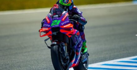 Pembalap Tim Pramac Ducati, Franco Morbidelli.