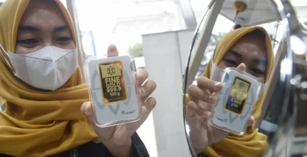 Penurunan Harga Emas, Antam Jual Rp1.310.000/Gram