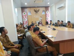 Pj Bupati Pulpis Hj Nunu Andriani Memimpin Rakor Pembentukan Pansel Penerimaan Beasiswa Kuliah Dari ADD