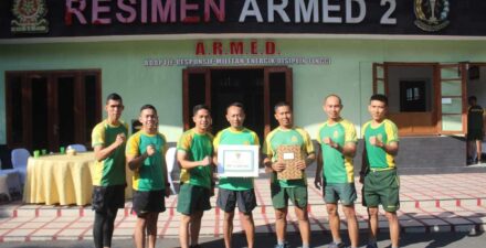 Danmenarmed 2 Kostrad Berikan Arahan, Motivasi dan Reward Prajuritnya Berprestasi