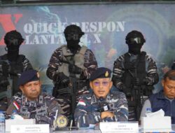 Lantamal X Gagalkan Penyelundupan Ganja Seberat 13.4 Kg di Perbatasan Perairan RI-PNG