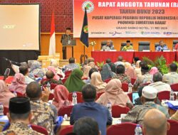 Hadiri RAT 2023 PKPRI Sumbar, Gubernur Mahyeldi Ingatkan Peran Penting Pengawas untuk Kemajuan Koperasi