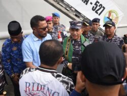 Kapal Perang Kebanggaan TNI Angkatan Laut Tiba di Pulau Tual