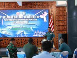 Pangkoarmada III Menerima Kunjungan Kerja Wakil Inspektur Jenderal TNI